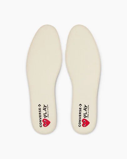 Black / Red Converse PLAY Comme des Garçons Single Heart Chuck 70 Women Sneakers Canada | C-37014689