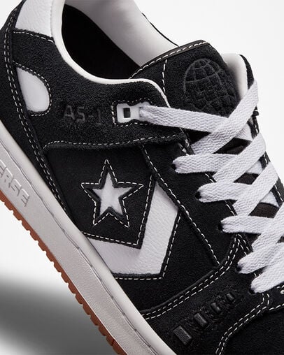 Black / White Converse CONS AS-1 Pro Women Skate Shoes Canada | C-71230969