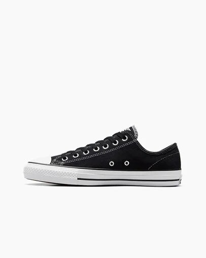 Black / White Converse CONS Chuck Taylor All Star Pro Suede Women Skate Shoes Canada | C-25031489