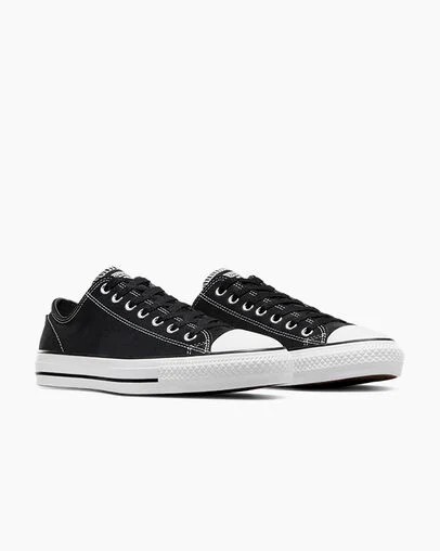 Black / White Converse CONS Chuck Taylor All Star Pro Suede Women Skate Shoes Canada | C-25031489