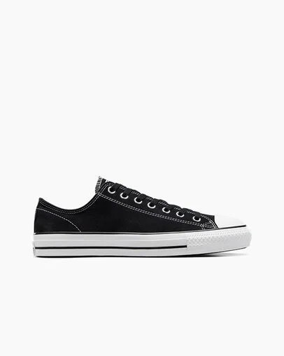 Black / White Converse CONS Chuck Taylor All Star Pro Suede Women Skate Shoes Canada | C-94368709