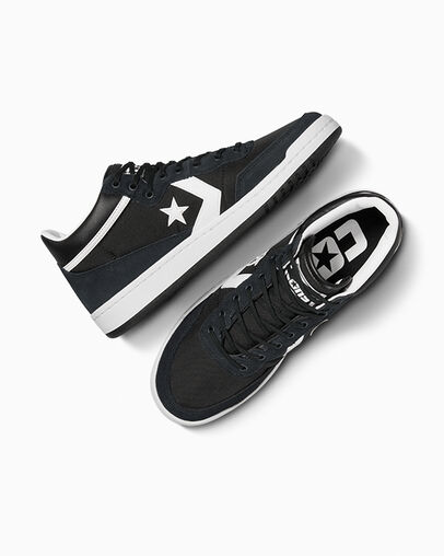 Black / White Converse CONS Fastbreak Pro Leather & Suede Men Skate Shoes Canada | C-60934289