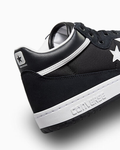 Black / White Converse CONS Fastbreak Pro Leather & Suede Men Skate Shoes Canada | C-60934289