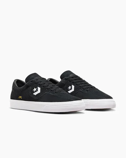 Black / White Converse CONS Louie Lopez Pro Suede Men Skate Shoes Canada | C-74651209