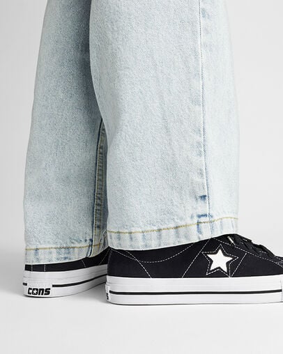 Black / White Converse CONS One Star Pro Suede Women Skate Shoes Canada | C-75491269