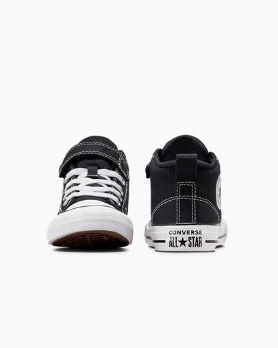 Black / White Converse Chuck Taylor All Star Malden Street Kids' Boots Canada | C-02861979