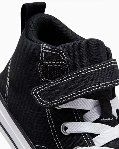 Black / White Converse Chuck Taylor All Star Malden Street Kids' Boots Canada | C-02861979