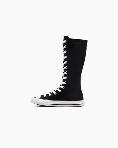Black / White Converse Chuck Taylor All Star XHi Kids' Sneakers Canada | C-08796329
