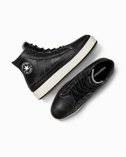 Black / White Converse Chuck Taylor All Star Equip Waterproof Men Boots Canada | C-14865329