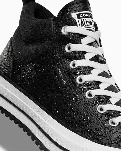 Black / White Converse Chuck Taylor All Star Malden Street Women Boots Canada | C-95124739