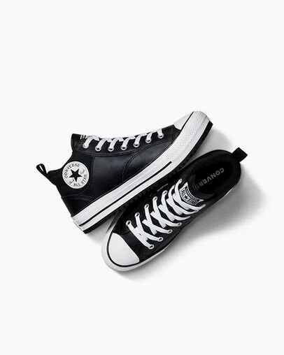 Black / White Converse Chuck Taylor All Star Malden Street Men Boots Canada | C-53726419