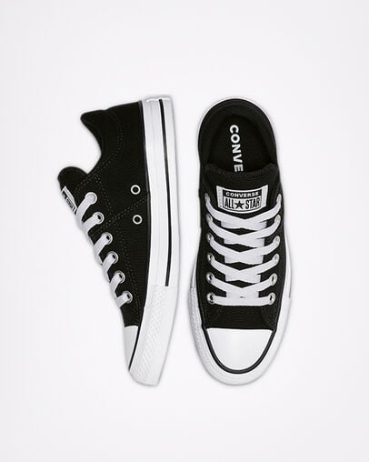 Black / White Converse Chuck Taylor All Star Madison Women Canvas Shoes Canada | C-82093519