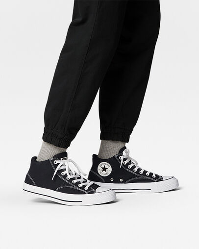 Black / White Converse Chuck Taylor All Star Malden Street Women Boots Canada | C-90357819