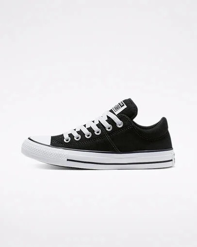 Black / White Converse Chuck Taylor All Star Madison Women Canvas Shoes Canada | C-80452369
