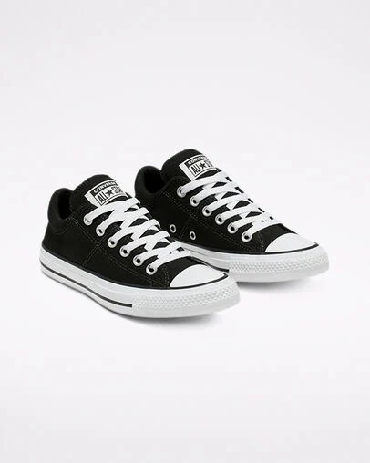Black / White Converse Chuck Taylor All Star Madison Women Canvas Shoes Canada | C-80452369