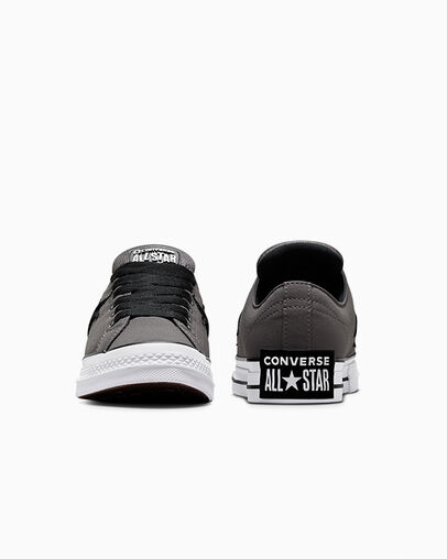 Black / White Converse One Star Puff Women Skate Shoes Canada | C-95124679