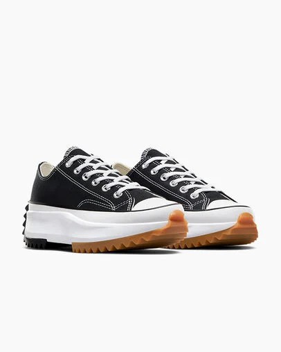 Black / White Converse Run Star Hike Men Platform Shoes Canada | C-57643189