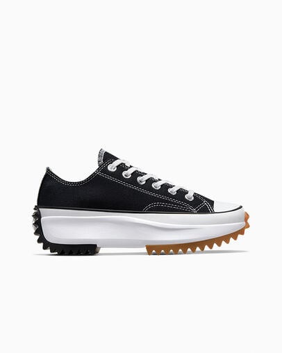 Black / White Converse Run Star Hike Women Platform Shoes Canada | C-01853949