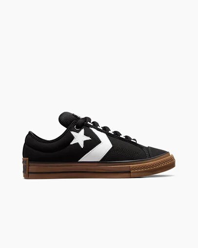 Black / White Converse Star Player 76 Puff Women Skate Shoes Canada | C-05842199