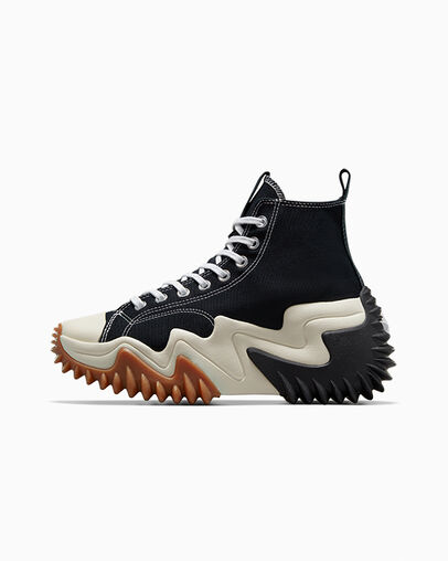 Black / White / Orange Converse Run Star Motion Women Platform Shoes Canada | C-89610279