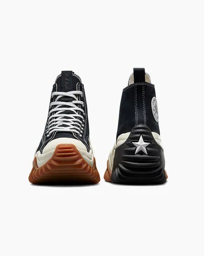 Black / White / Orange Converse Run Star Motion Women Platform Shoes Canada | C-89610279