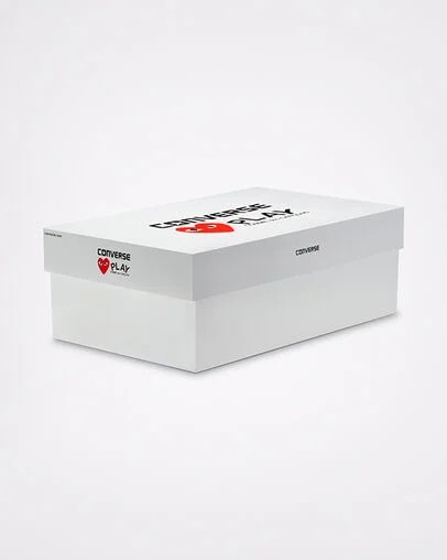 Black / White / Red Converse Converse x PLAY Comme des Garçons Chuck 70 Men Sneakers Canada | C-35689079
