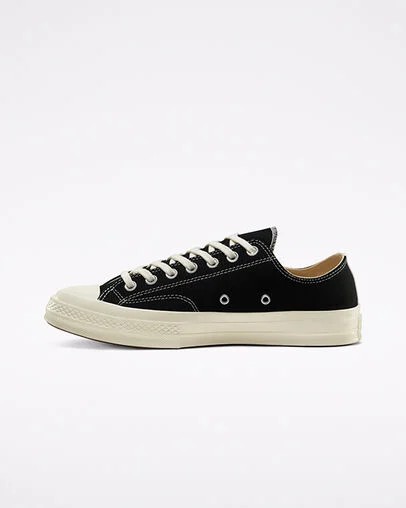 Black / White / Red Converse Converse x PLAY Comme des Garçons Chuck 70 Men Sneakers Canada | C-87062419