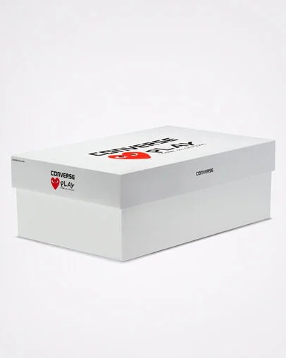 Black / White / Red Converse Converse x PLAY Comme des Garçons Chuck 70 Men Sneakers Canada | C-87062419