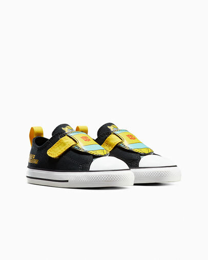Black / Yellow / Red Converse Converse x Transformers Chuck Taylor All Star Kids' Sneakers Canada | C-46719309