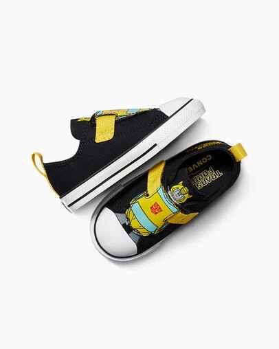 Black / Yellow / Red Converse Converse x Transformers Chuck Taylor All Star Kids' Sneakers Canada | C-46719309