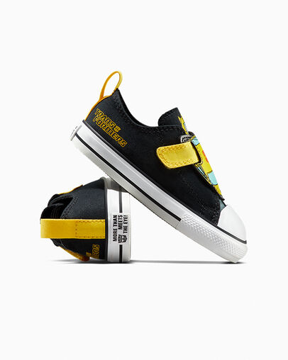 Black / Yellow / Red Converse Converse x Transformers Chuck Taylor All Star Kids' Sneakers Canada | C-46719309