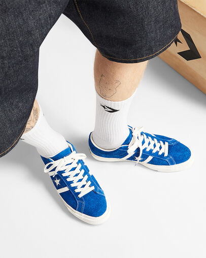 Blue Converse CONS One Star Academy Pro Suede Men Skate Shoes Canada | C-01234799