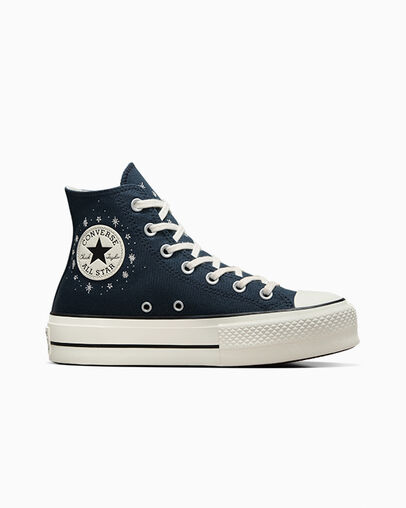 Blue Converse Chuck Taylor All Star Lift Women Platform Shoes Canada | C-08264979