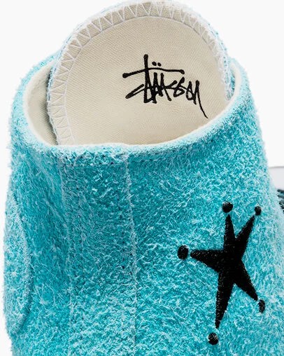 Blue Converse Converse x Stüssy Chuck 70 Men Sneakers Canada | C-12039859