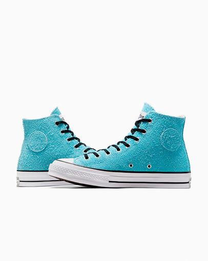 Blue Converse Converse x Stüssy Chuck 70 Women Sneakers Canada | C-94315809