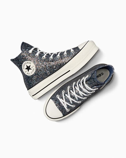 Blue / Black Converse Chuck Taylor All Star Lift Women Platform Shoes Canada | C-35812499