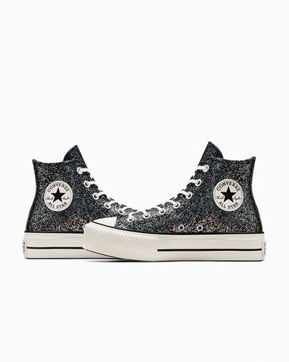 Blue / Black Converse Chuck Taylor All Star Lift Women Platform Shoes Canada | C-35812499