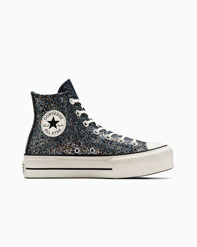 Blue / Black Converse Chuck Taylor All Star Lift Women Platform Shoes Canada | C-35812499