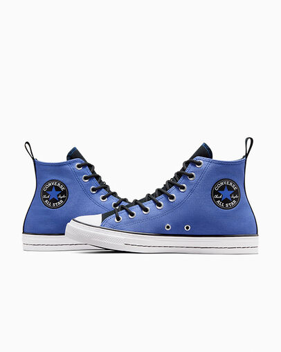 Blue / Black / White Converse Chuck Taylor All Star Vintage Athletic Women Sneakers Canada | C-03279149