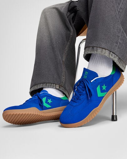 Blue / Green Converse Run Star Men Trainers Canada | C-64750139
