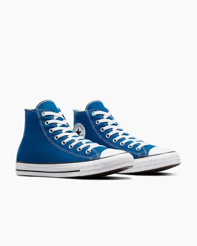 Blue / White Converse Chuck Taylor All Star Men Canvas Shoes Canada | C-92345869