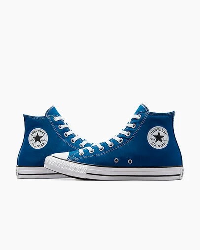Blue / White Converse Chuck Taylor All Star Men Canvas Shoes Canada | C-92345869