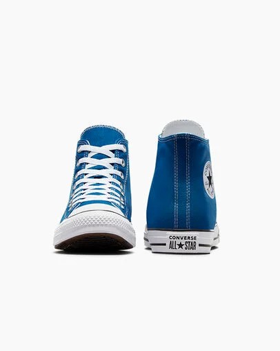 Blue / White Converse Chuck Taylor All Star Men Canvas Shoes Canada | C-92345869