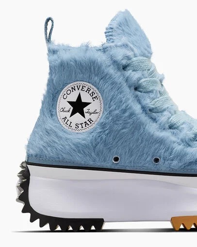 Blue / White / Black Converse Run Star Hike Women Platform Shoes Canada | C-50917649