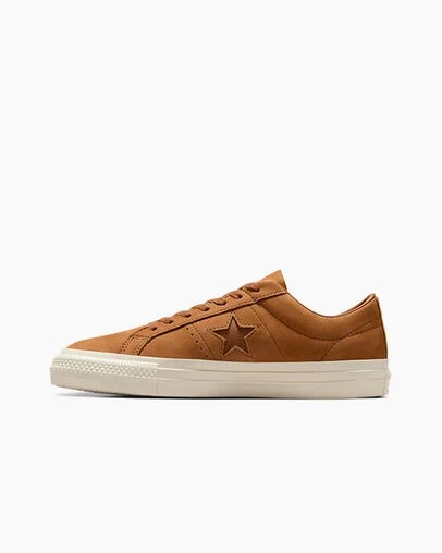 Brown Converse CONS One Star Pro Nubuck Women Skate Shoes Canada | C-09137249