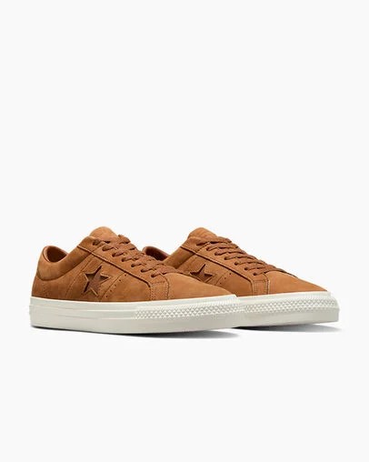 Brown Converse CONS One Star Pro Nubuck Women Skate Shoes Canada | C-09137249