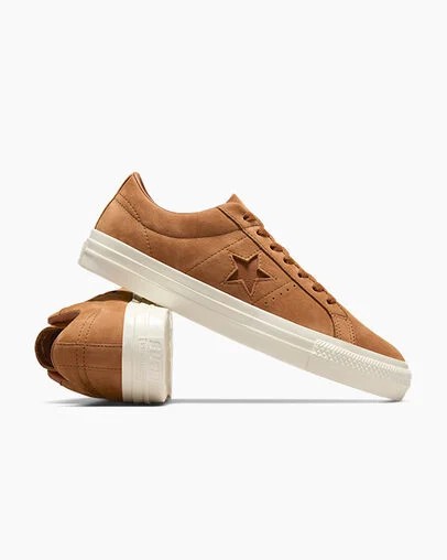 Brown Converse CONS One Star Pro Nubuck Women Skate Shoes Canada | C-09137249