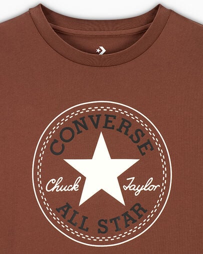 Brown Converse Go-To All Star Patch Standard-Fit Men T Shirts Canada | C-75320849