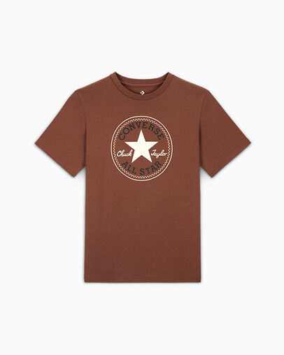 Brown Converse Go-To All Star Patch Standard-Fit Men T Shirts Canada | C-75320849