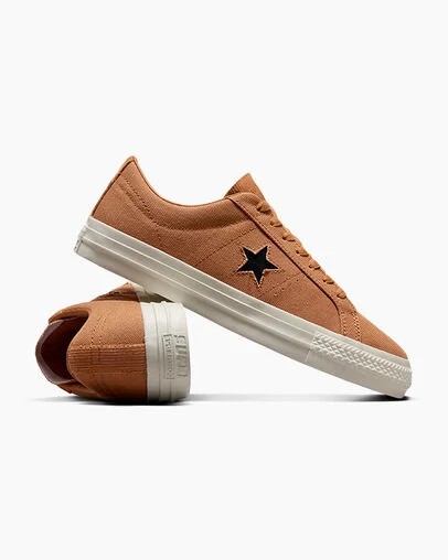 Brown Converse One Star Pro Men Skate Shoes Canada | C-69402319